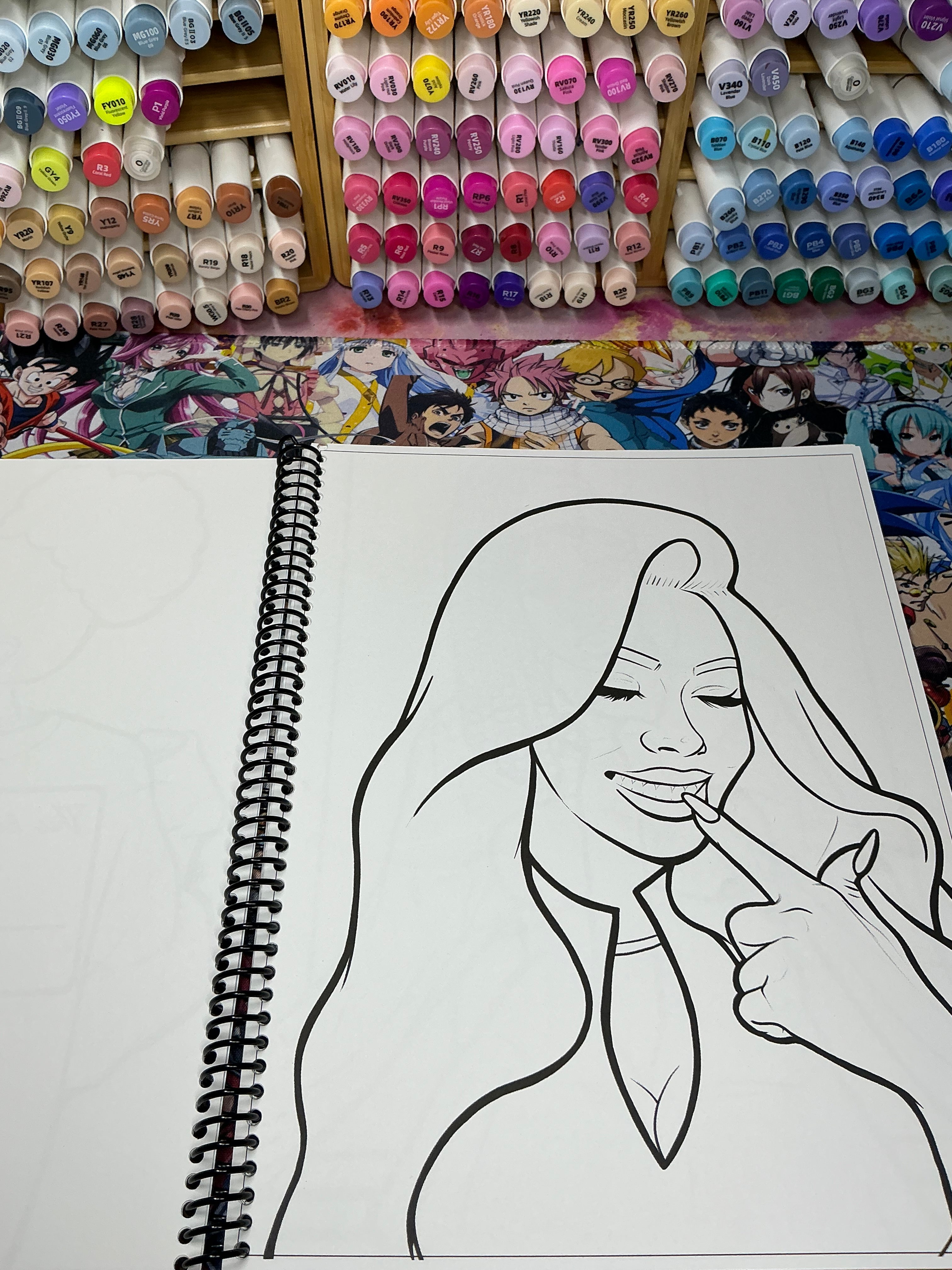 Soft Melaniny Coloring Book