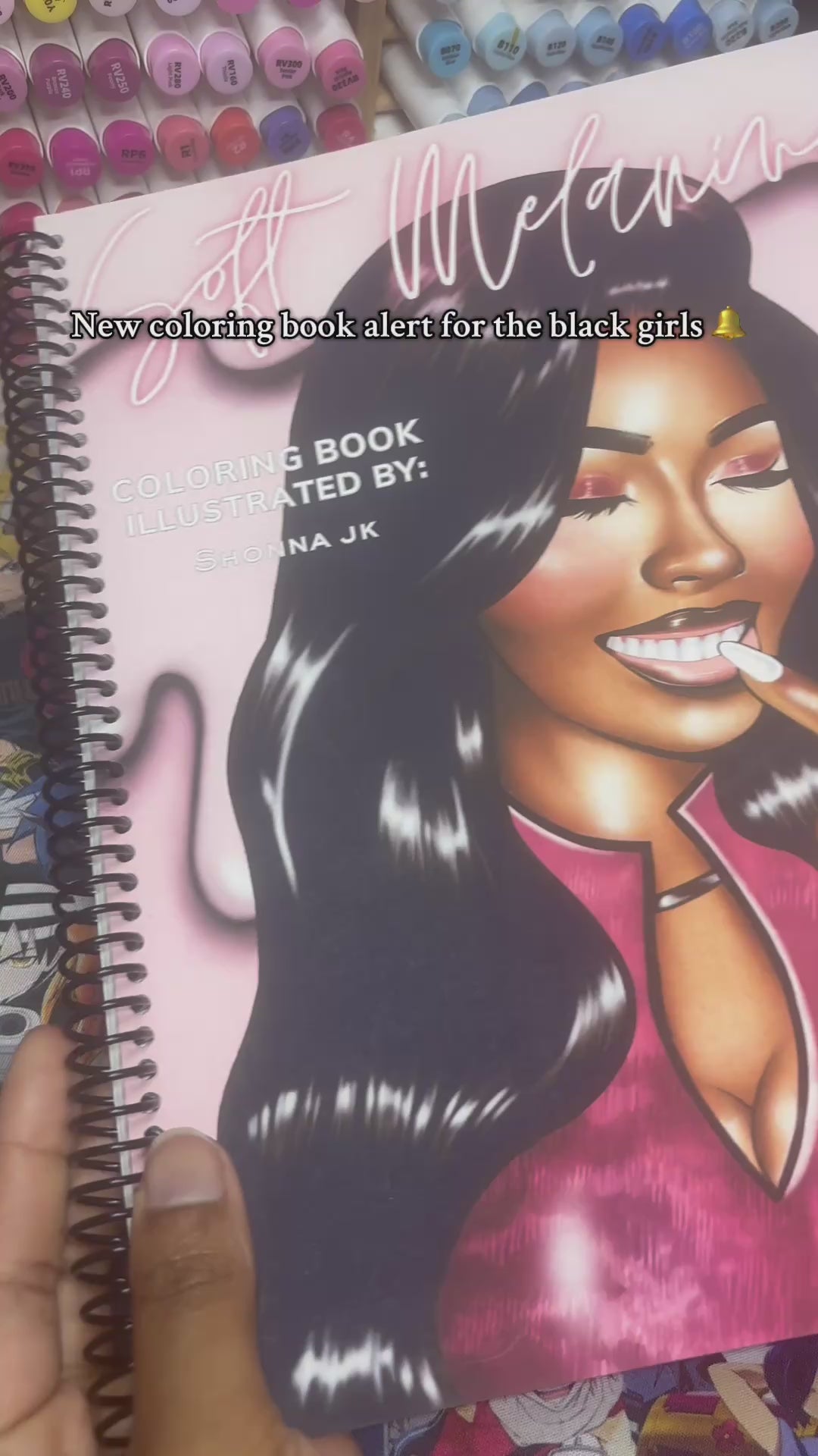 Soft Melaniny Coloring Book